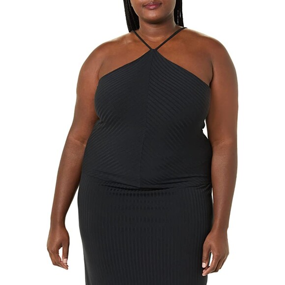 T-Strap Knitted Cami Top Sz L - Picture 2 of 8